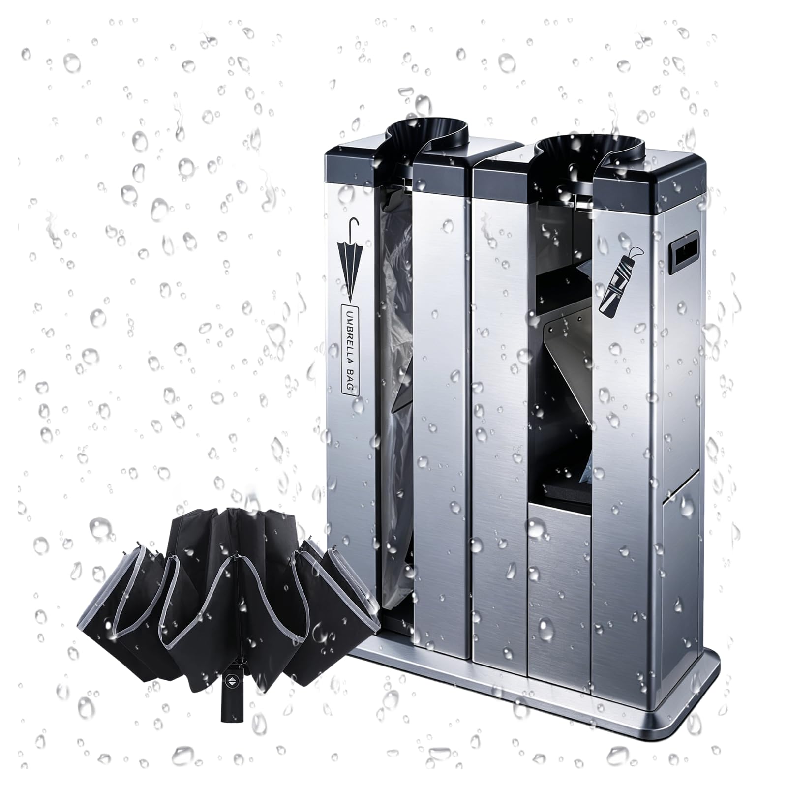 KUSOLE Fully Automatic Wet Umbrella Packaging Machine Silver