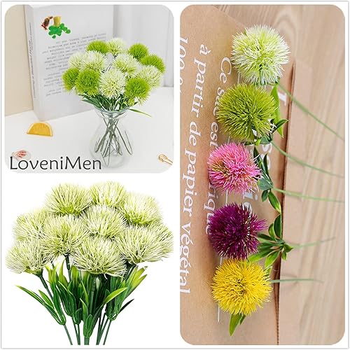 Miniatura 10 de Arbustos artificiales, plantas de plástico, arbustos de simulación falsos, boda, interior, hogar, jardín, terraza, cocina, parterre, oficina, mesa,