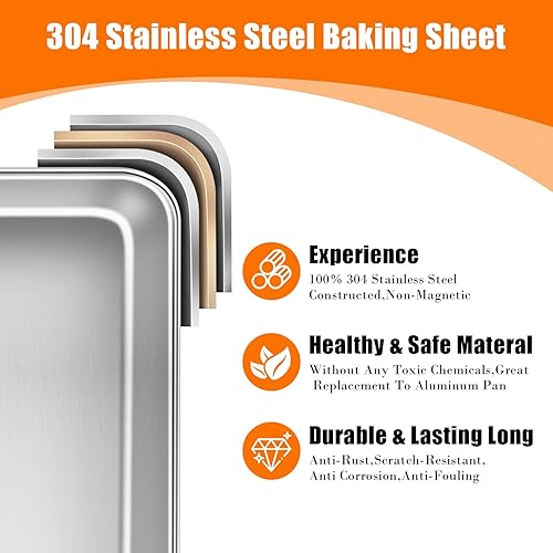 Miniatura 9 de GRILL FORCE Juego de bandejas para hornear de hierro fundido para parrilla Ninja Woodfire, placa antiadherente, plancha superior plana, bandeja para