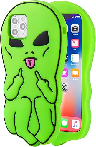 Jowhep Funda para iPhone 12 Mini Silicona Carton Diseño Linda Cubierta Moda Divertido Kawaii 3D Skin Accesorios Shell para iPhone 12 Mini 5.4" a
