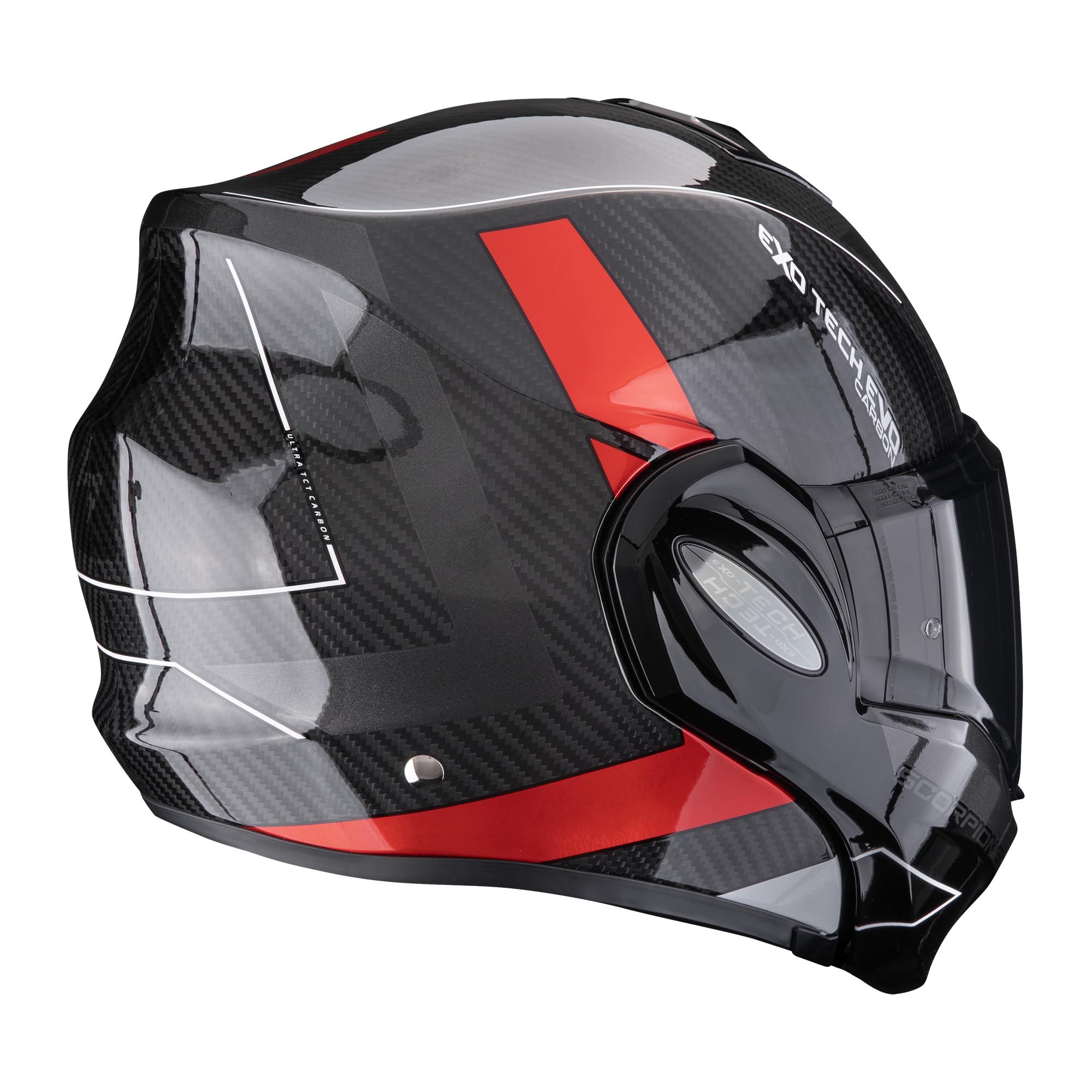 SCORPION EXO-TECH EVO CARBON CAD Black-Red XL