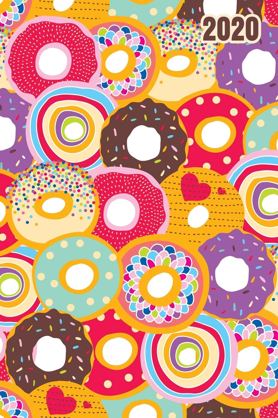 2020: 6"x9" Daily and Weekly Agenda Planner and Organizer V60