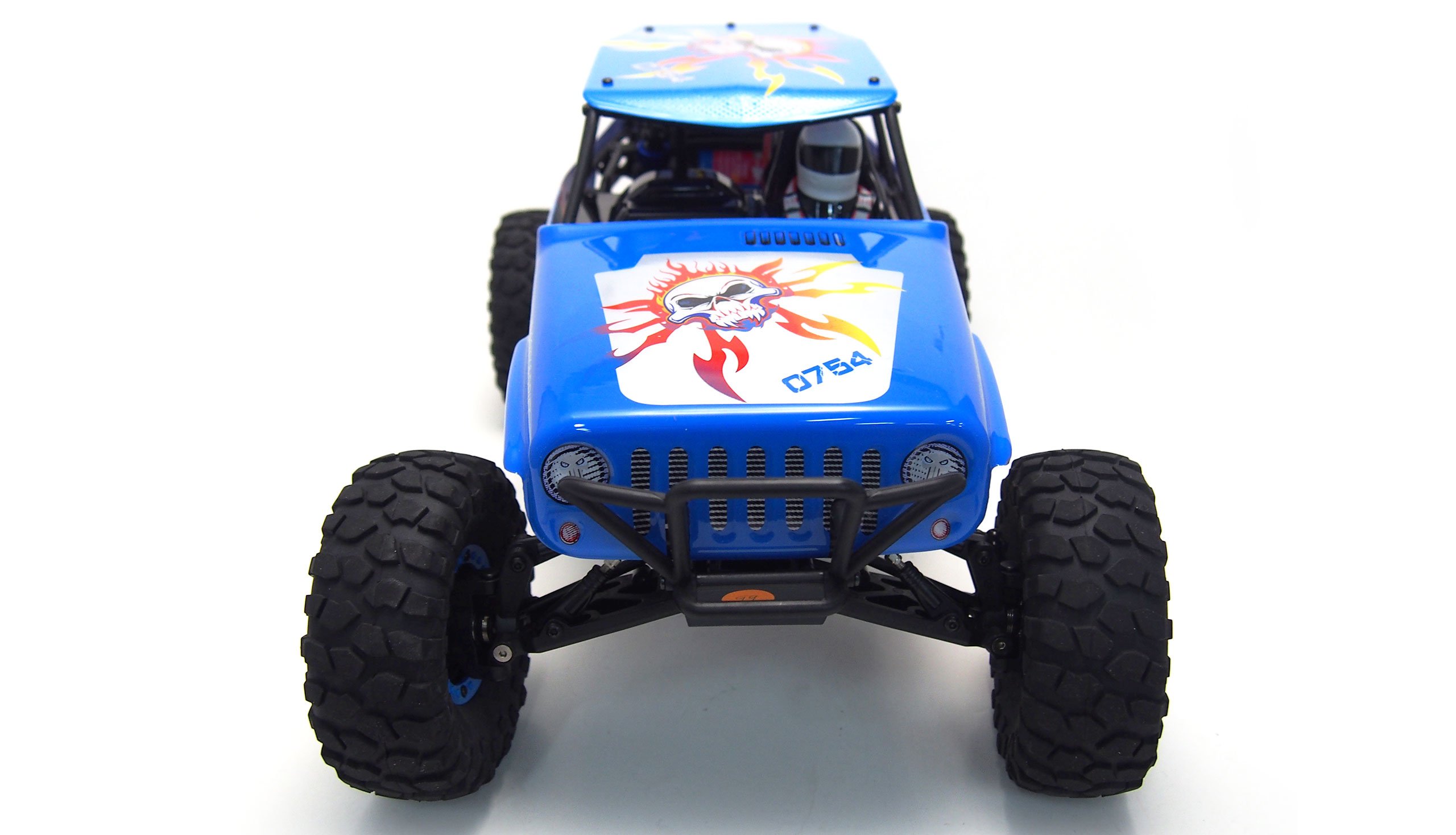 Amewi 2,4GHz, Cross Rock Racer 1:10, 2,4 GHz, RTR, Color Azul (22276)