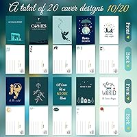 Vista 38 de Nuanchu 80 tarjetas postales de Navidad vintage de 4 x 6 pulgadas, tarjetas de felicitación de Papá Noel, tarjetas de Navidad retro, reimpresión