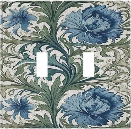 Miniatura 48 de Cubiertas Decorativas de Arte para Interruptores de Luz, Hojas de Otoño, Placa de Pared de Palanca Individual, Cubierta Decorativa de Interruptor,