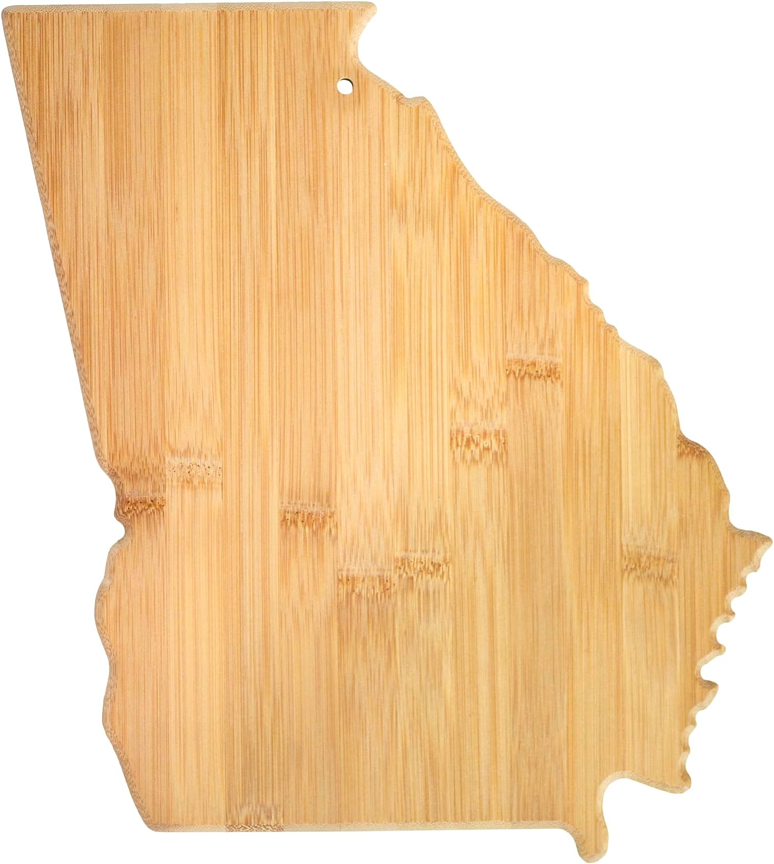 Georgia State Shaped Bamboo Serving and Cutting Board