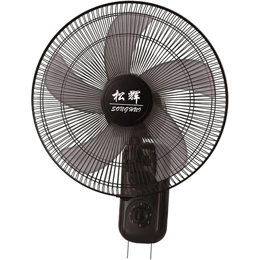 MERISHOPP?Wall Mounted Fans Wide Angle Air Supply Wall Fan for Bedroom Dorm Greenhouses Knob| Home Improvement | Heating, Cooling & Air | Portable Fans|? Portable Fans|1 Wall Mounted Fan