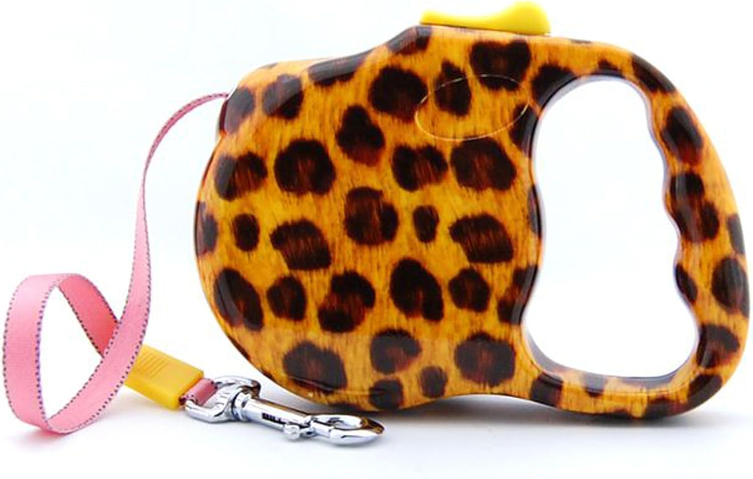Bellus 10FT Retractable Dog Leash, Animal Print Great For Small Dogs Up To 30lbs