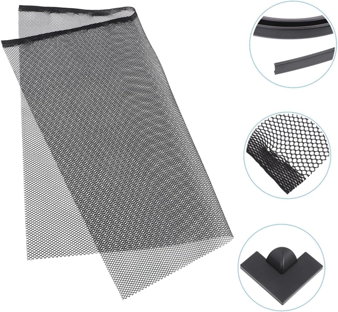 Fish Tank Jumping Net Aquarium Covers for Betta Fish Effortless Installation Pet Safety Mesh Lid Netting