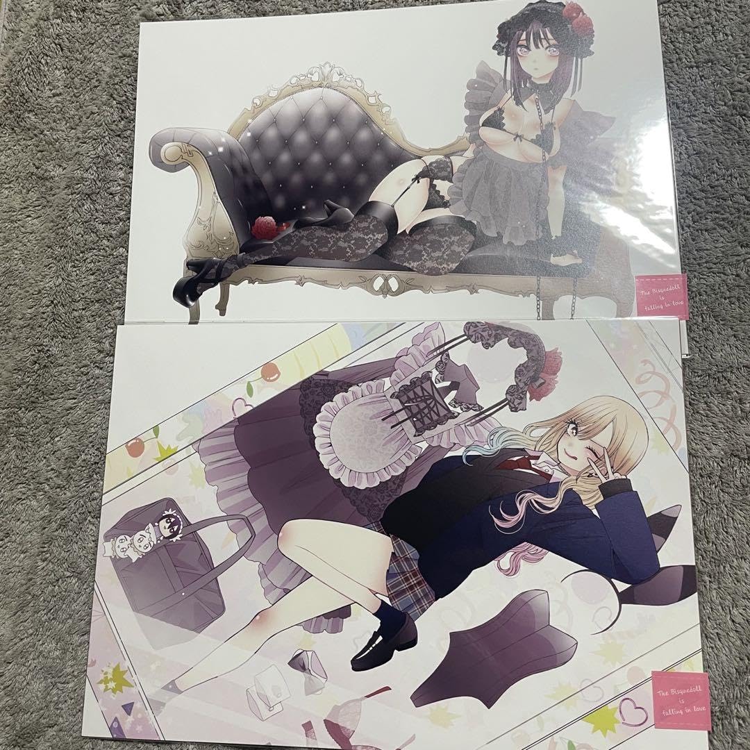 その着せ替え人形は恋をする展　着せ恋　原画シート　 2点セット Amazon.co.jp: その着せ替え人形は恋をする 着せ恋展 原画シート