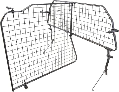 Travall Dog Guard & Divider Bundle Compatible with Land Rover Discovery SUV 2009-2016 | Vehicle Specific Trunk Guard & Luggage Barrier Load Separator Heavy Duty Powder Coated Steel Pet Barrier