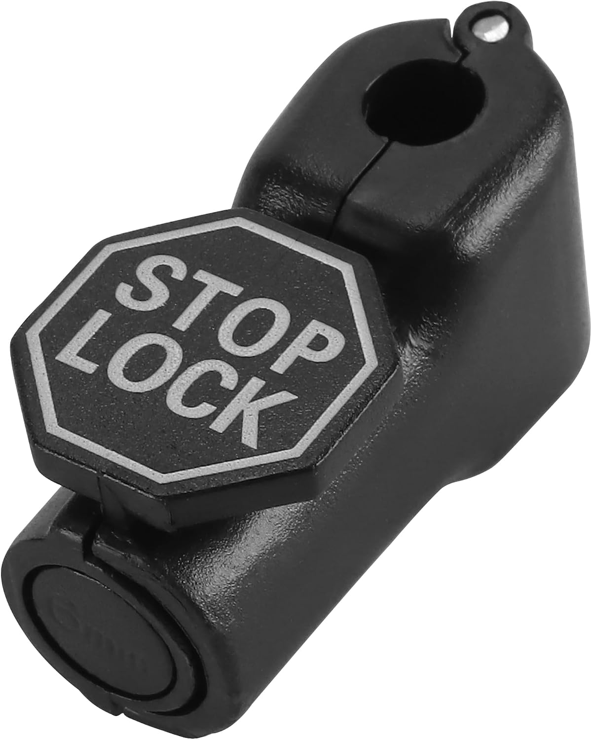 FUNSUEI 100 PCS 6mm Magnetic Peg Hook Locks, Black Plastic Anti-Sweep Tag Stop Security Display Lock for Retail Shop, Mall Store Shopping Center, Mobile Phone Accessories image 3
