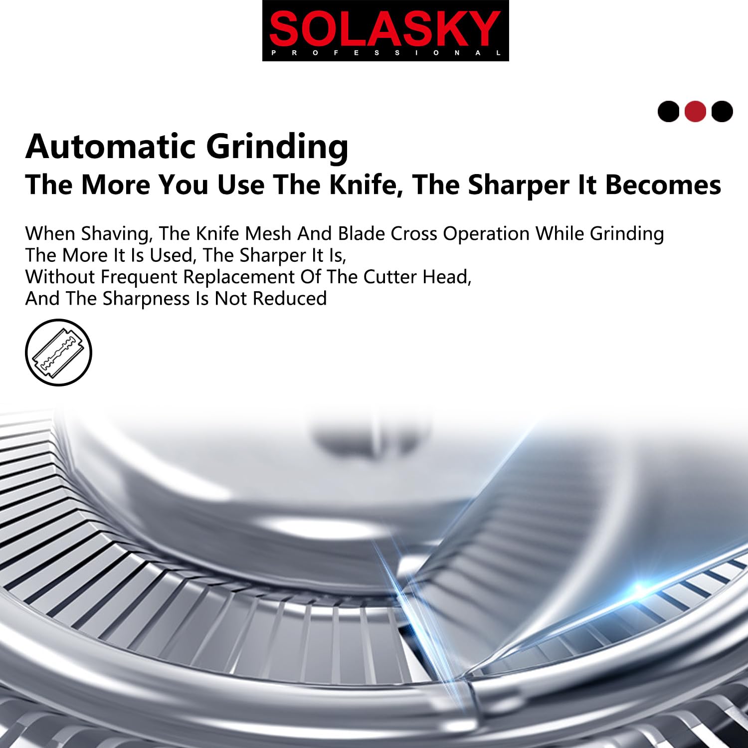 Universal Magnetic 5 Blades Replacement Heads for Freebird and Freedom Head Shaver and Many Brand - Image 7