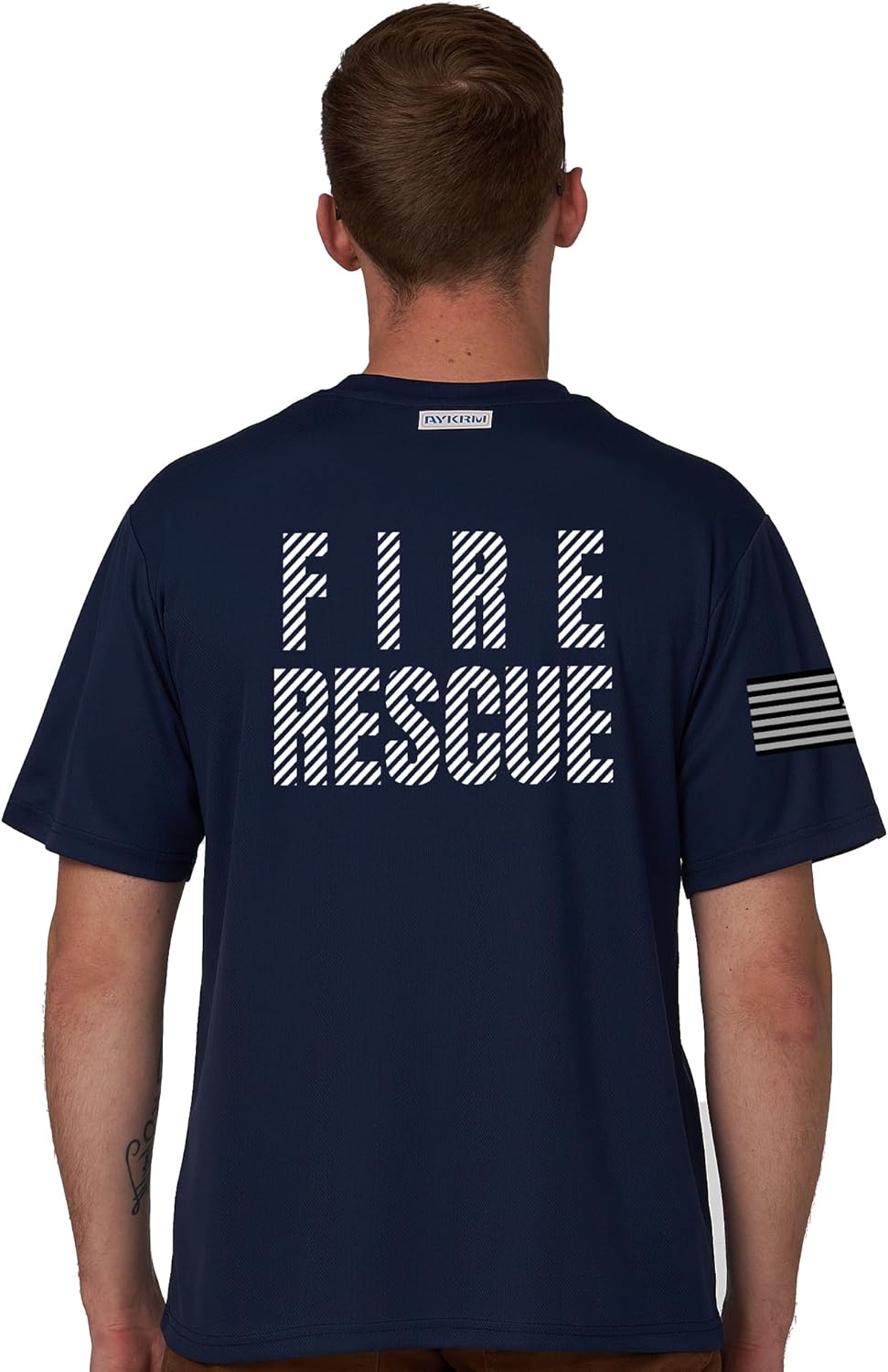 A-SAFETY Hi-Vis Reflective Shirt for Men -Long Sleeve Construction Work T-Shirt, Safety Apparel Sizes XS-6XL - Image 2