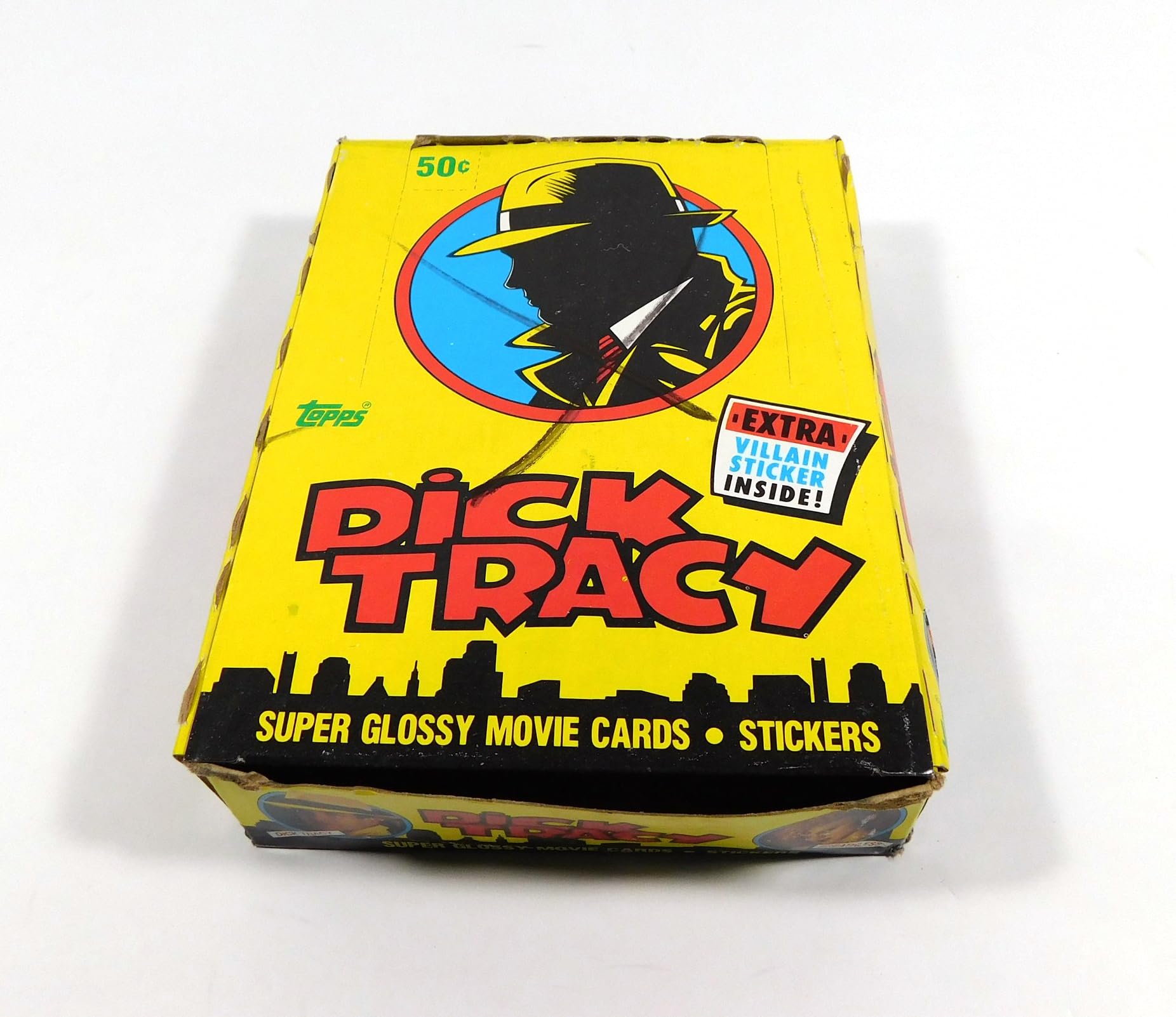 Amazon.com: 1990 Topps Dick Tracy Trading Card Unopened Box by