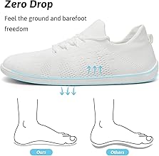Unisex Minimalistas Zapatillas Hombres Barefoot Slip-On Casual Sneakers Mujer Ligero Descalzos Zapatos Gr.36-484