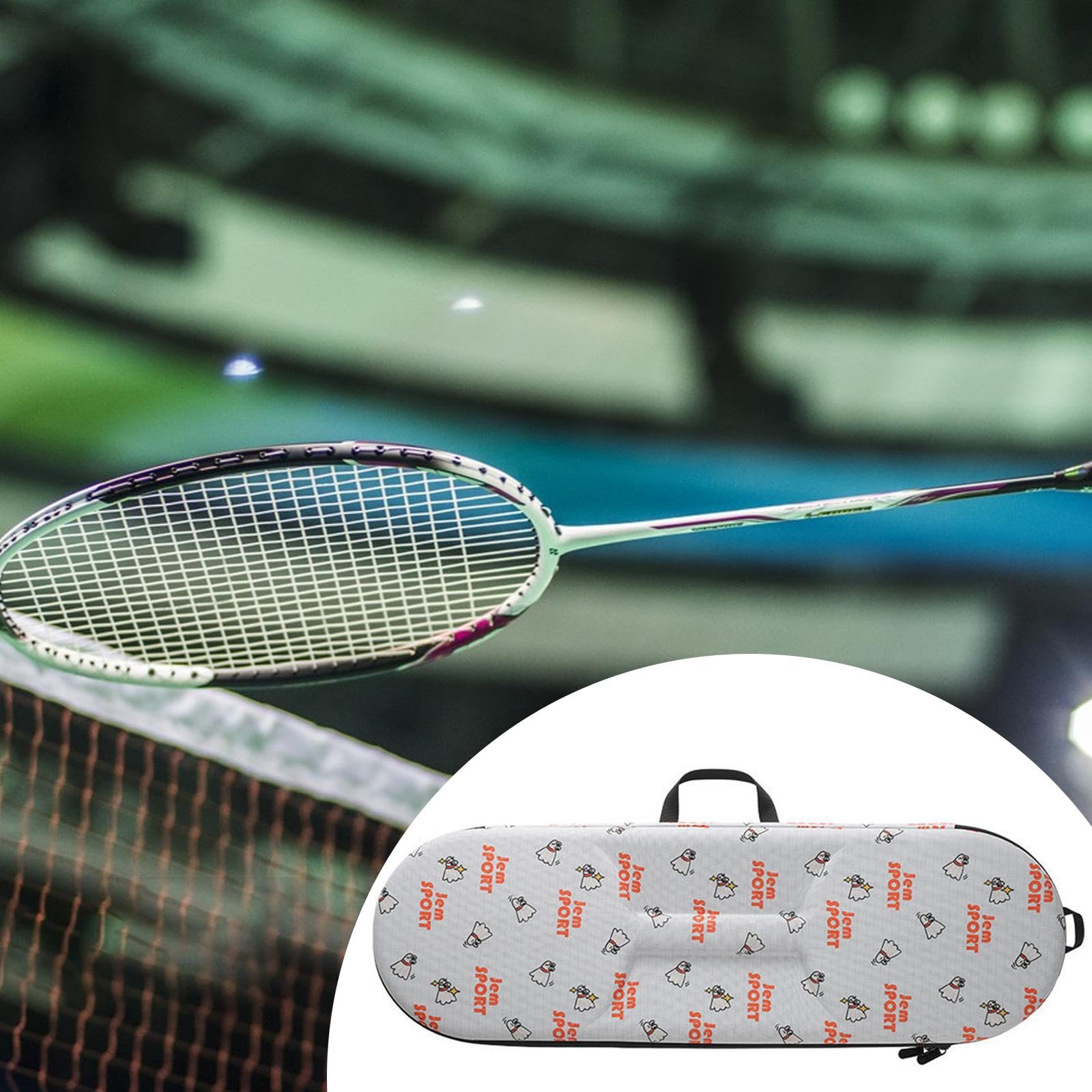 Borsa Porta Racchetta Badminton Eva,nero