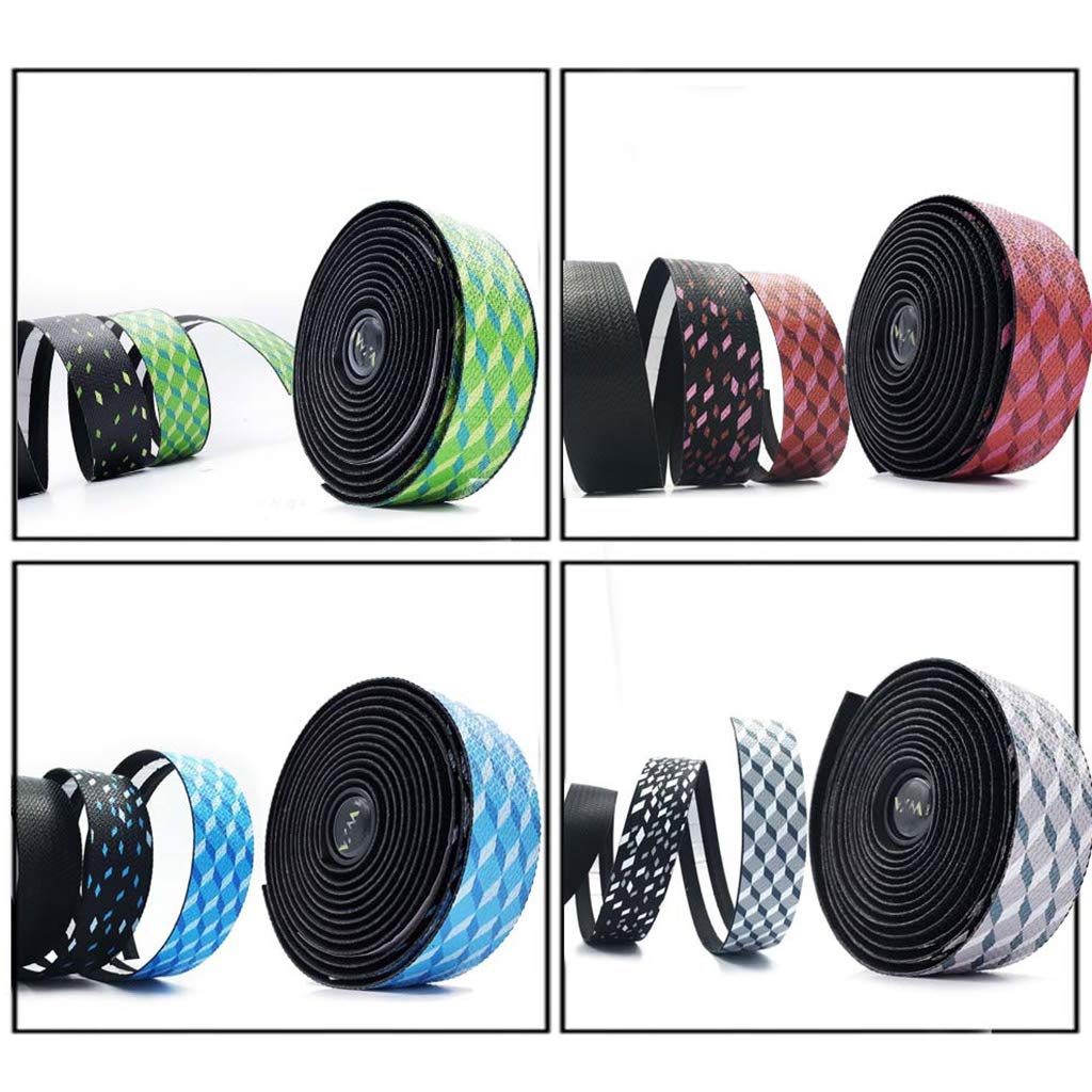 Envoltura de Agarre para Manillar de Bicicleta, 2 Piezas, Cinta de Barra EVA para Manillar de Bicicleta de Carretera, Cinta Antideslizante Antideslizante para Ciclismo, 2250 mm * 30 mm * 3 mm