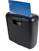 Pavo Premium papírmegsemmisítő 6 lap, hitelkártya, 10L fekete 2