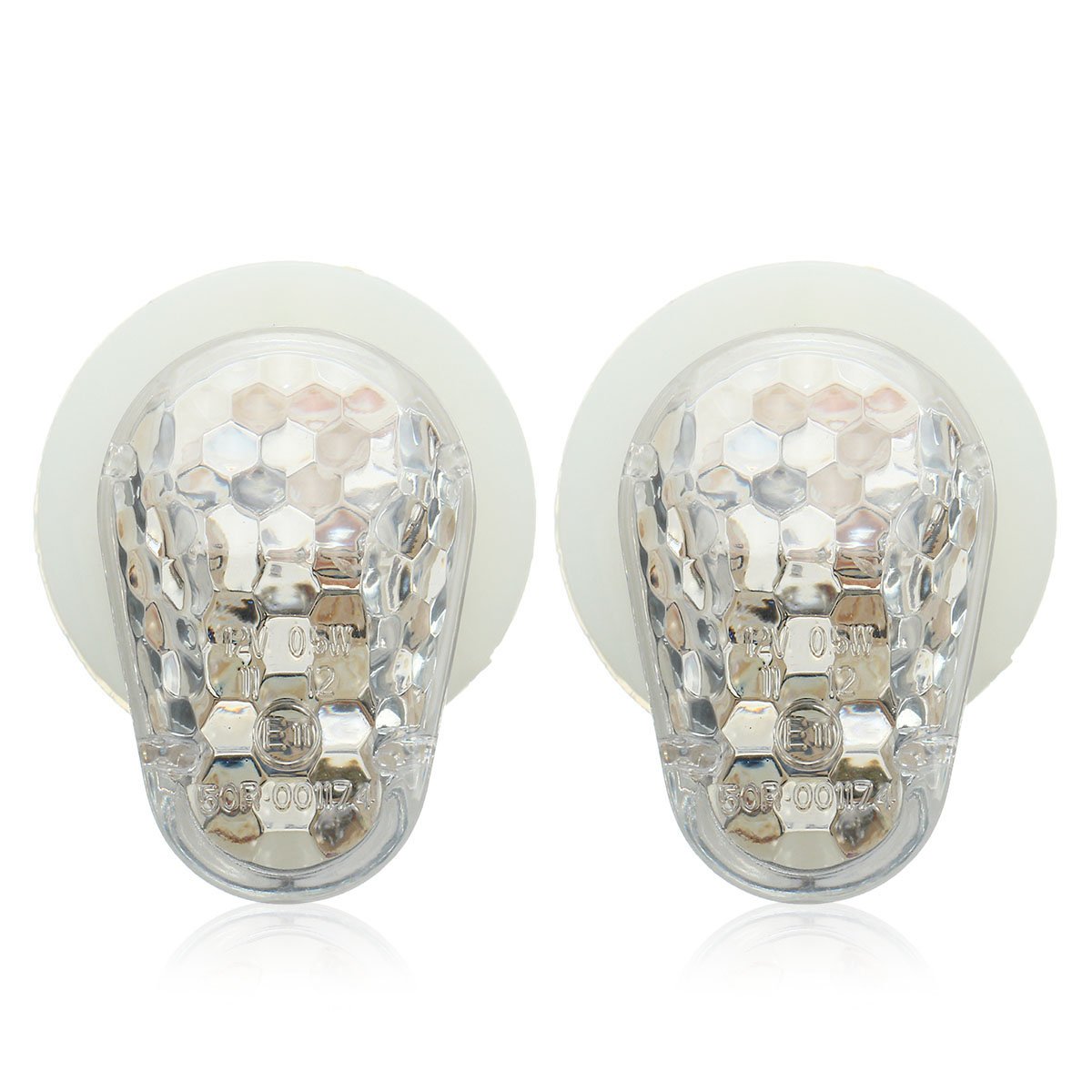 Flush Mount LED Turn Signal Blinker Light For Yamaha FZ6R FZ1 YZF R1 R6 R6S FZ09
