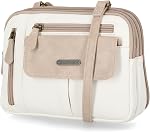 MultiSac Sac de corps triple compartiment zippé pour femmes