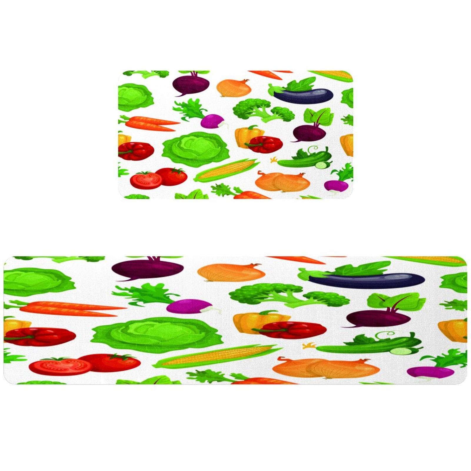 Tapis de cuisine absorbant et antidérapant lot de 2 lavable pour protéger vos sols