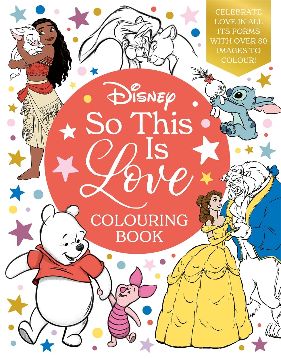 Disney So This Is Love Colouring Book: Celebrate love in all its forms with over 80 images to colour! (Studio Press)