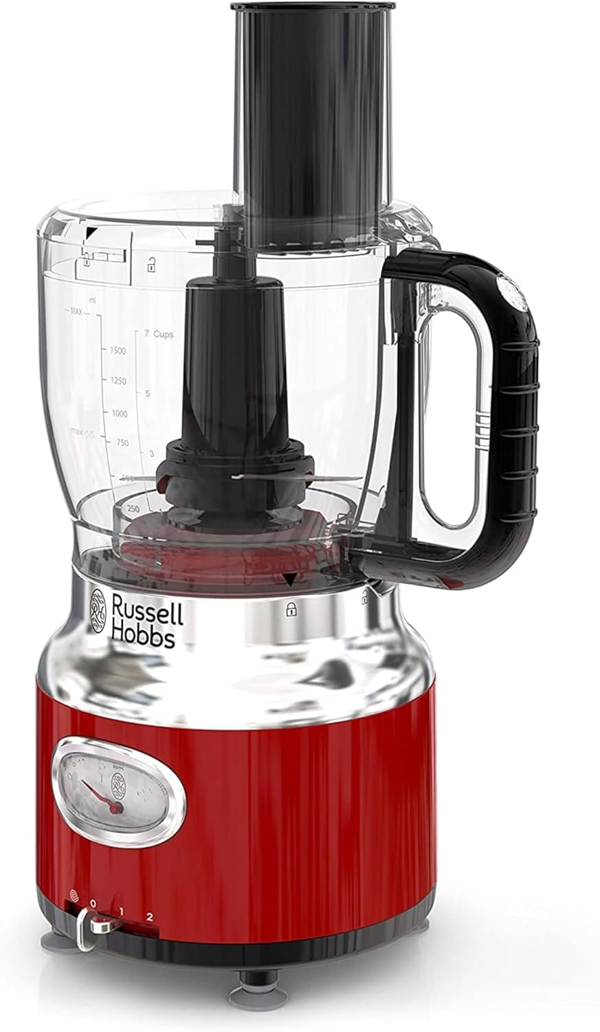 Russell Hobbs FP3100RDR Food Processor with components