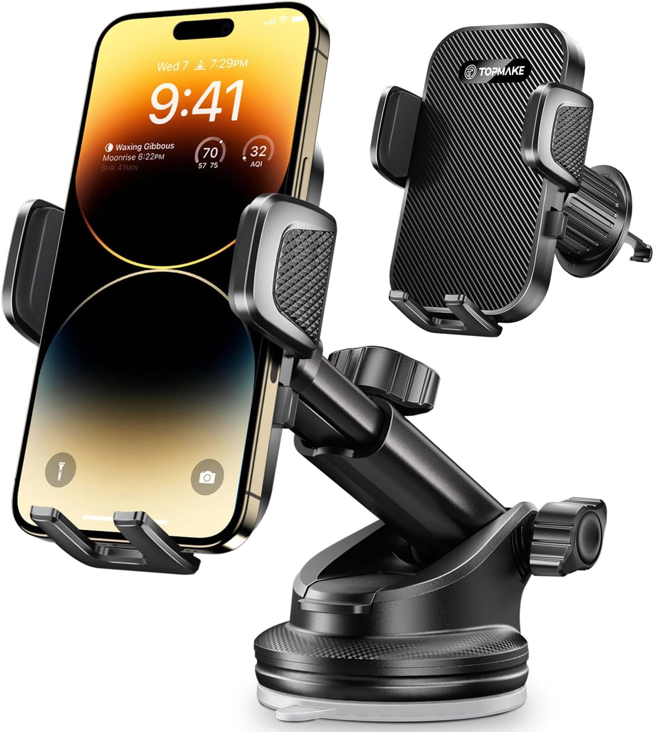 Topmake Car Phone Holder Mount