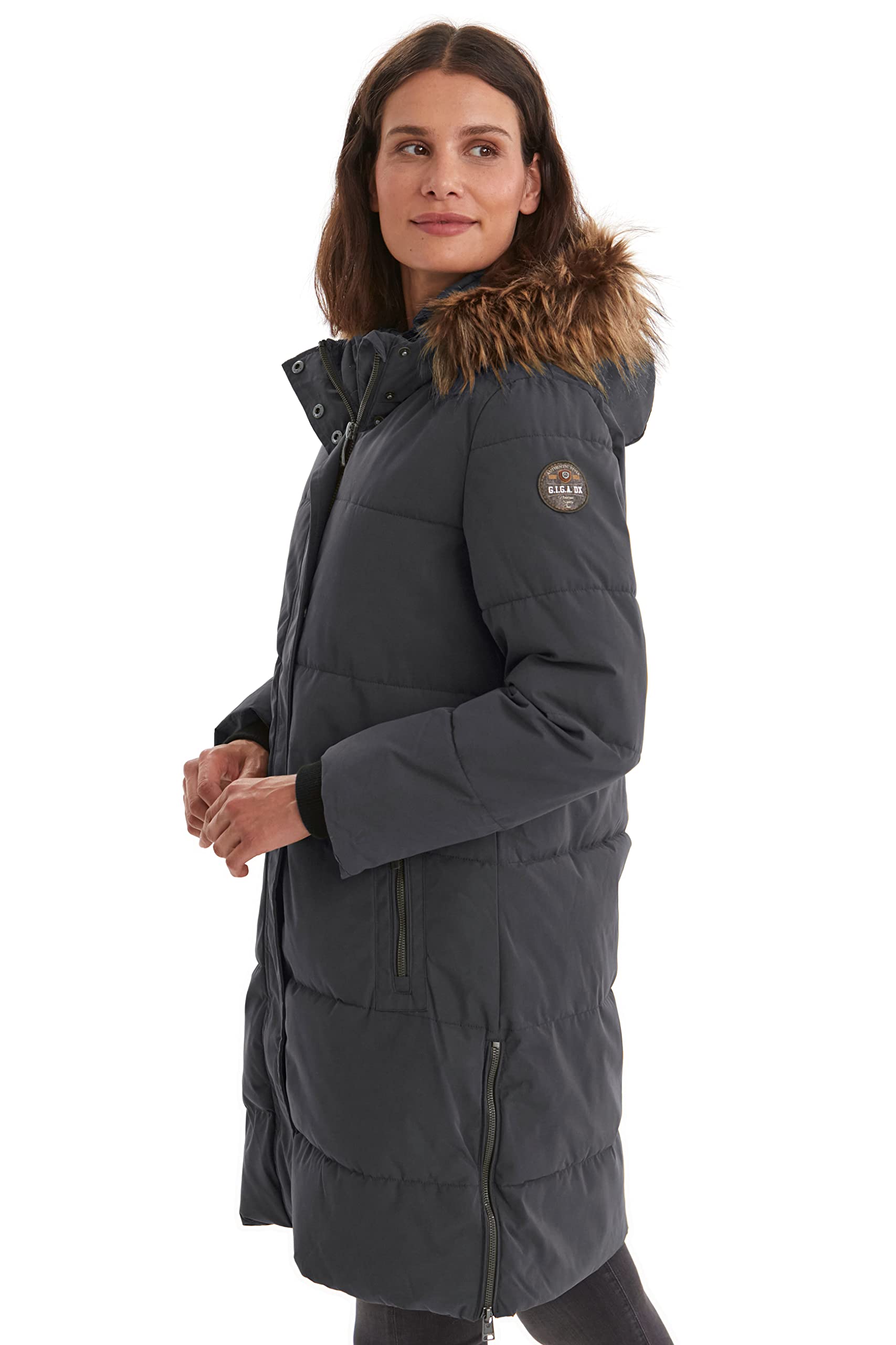 G.I.G.A. DX Gw 18 Wmn Qltd Prk Parka informal y funcional con estilo plumífero y capucha Mujer