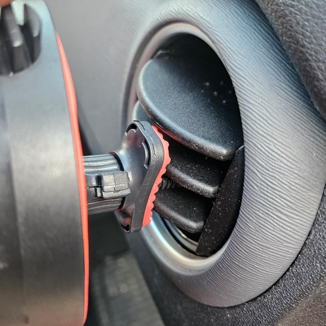 Doggyfresh Lüftung, Kühlung für Hunde im Auto (Rot) | Aktiver Lufttransport