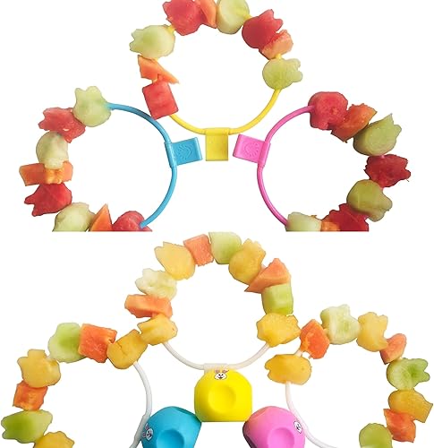 Skercle el pincho que un círculo. Paquete de conejito de Pascua. Brochetas circulares seguras y cerradas. Ideal para regalos, caza de huevos de