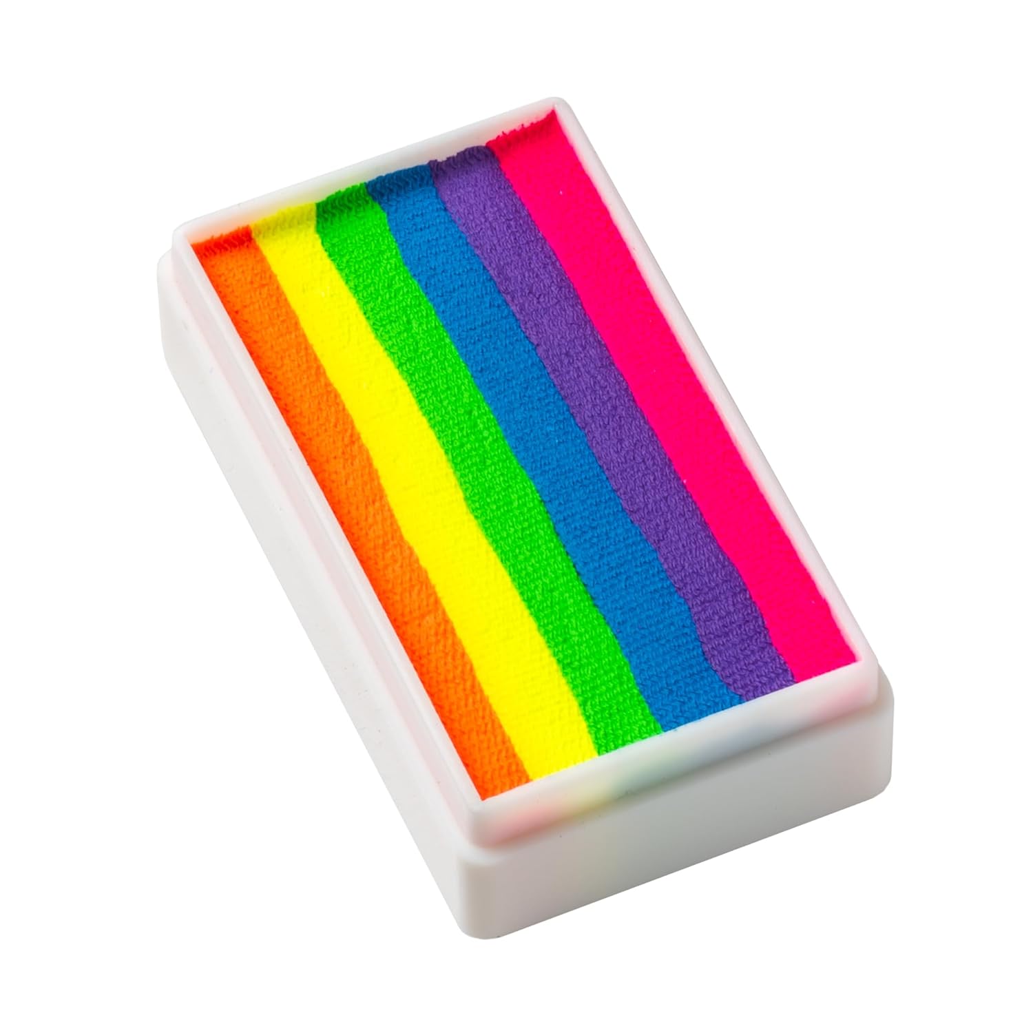 TAG Face and Body Paint - 1 Stroke Split Cake 30g - Neon Rainbow - Image 4