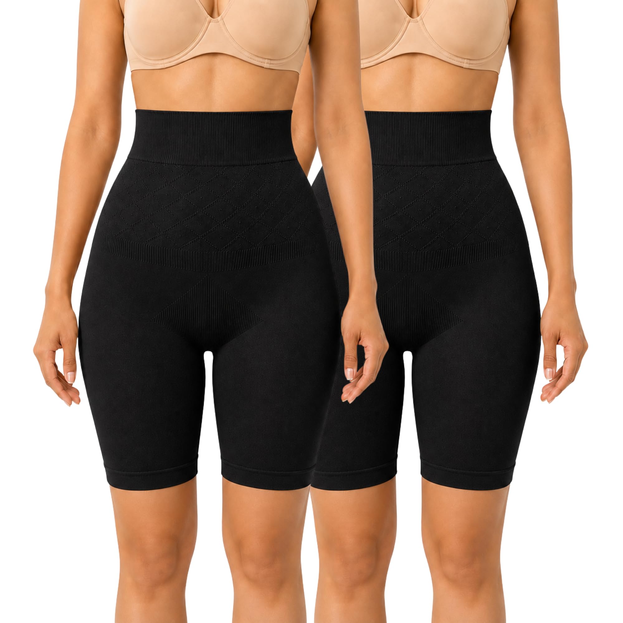 Women's Seamless Shapewear for Tummy Control | High Waist Compression Body Shaper | Slimming Sculpting Innerwear-image-28