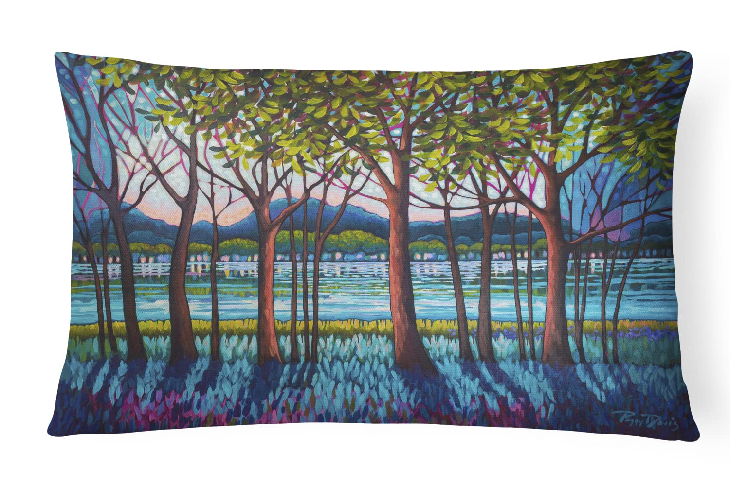 Coussin de patio Tanzanite River pour sublimer votre salon de jardin cet été