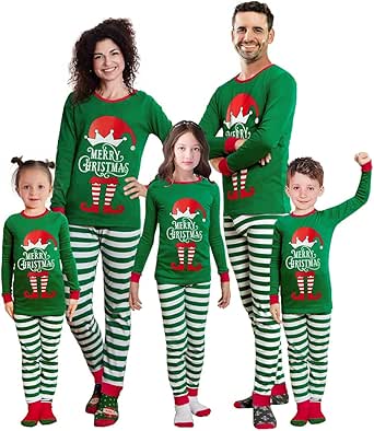 Conjunto De Pijamas Familiares A Juego De Navidad Conjunto De Pijamas Familiares A Juego De Dibujos Animados Para Adultos Ninos Y Bebes 2025 Pijamas Familiares Navidenos