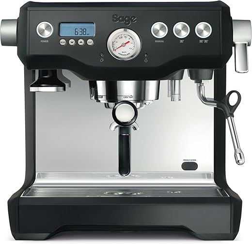 Sage – Cafetera Sage SES920BTR4EEU1 2,5L Dual Boiler Trufa Negra.