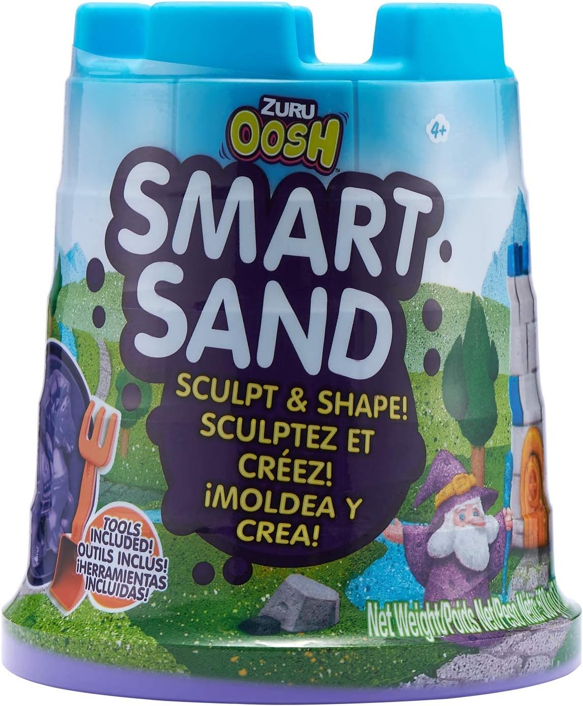 OOSH Moldable Smart Sand 500g Container (Colors May Vary)