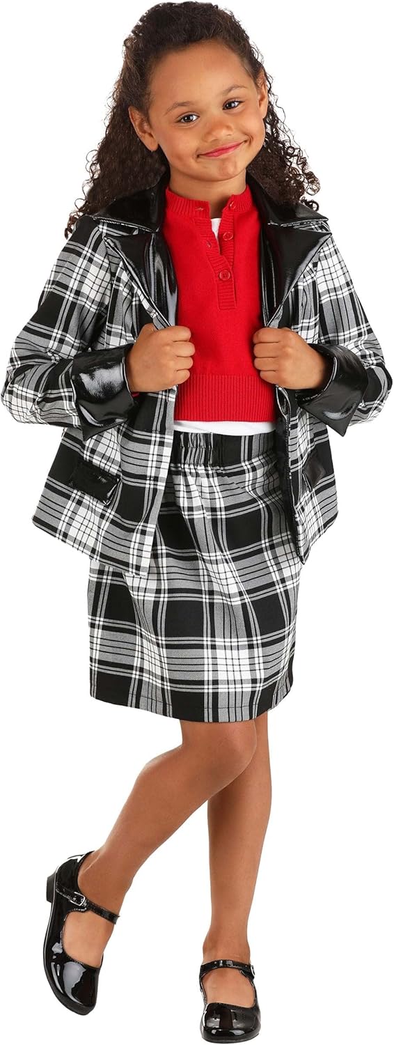 Girls Clueless Costumes - Cher Horowitz & Dionne Dee Davenport Cosplay Outfits for Kids