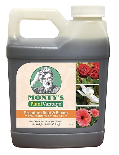 PlantVantage Root & Bloom Fertilizante  Fórmula súper concentrada para raíces fuertes y vibrantes  Ideal para árboles, arbustos, flores y verduras