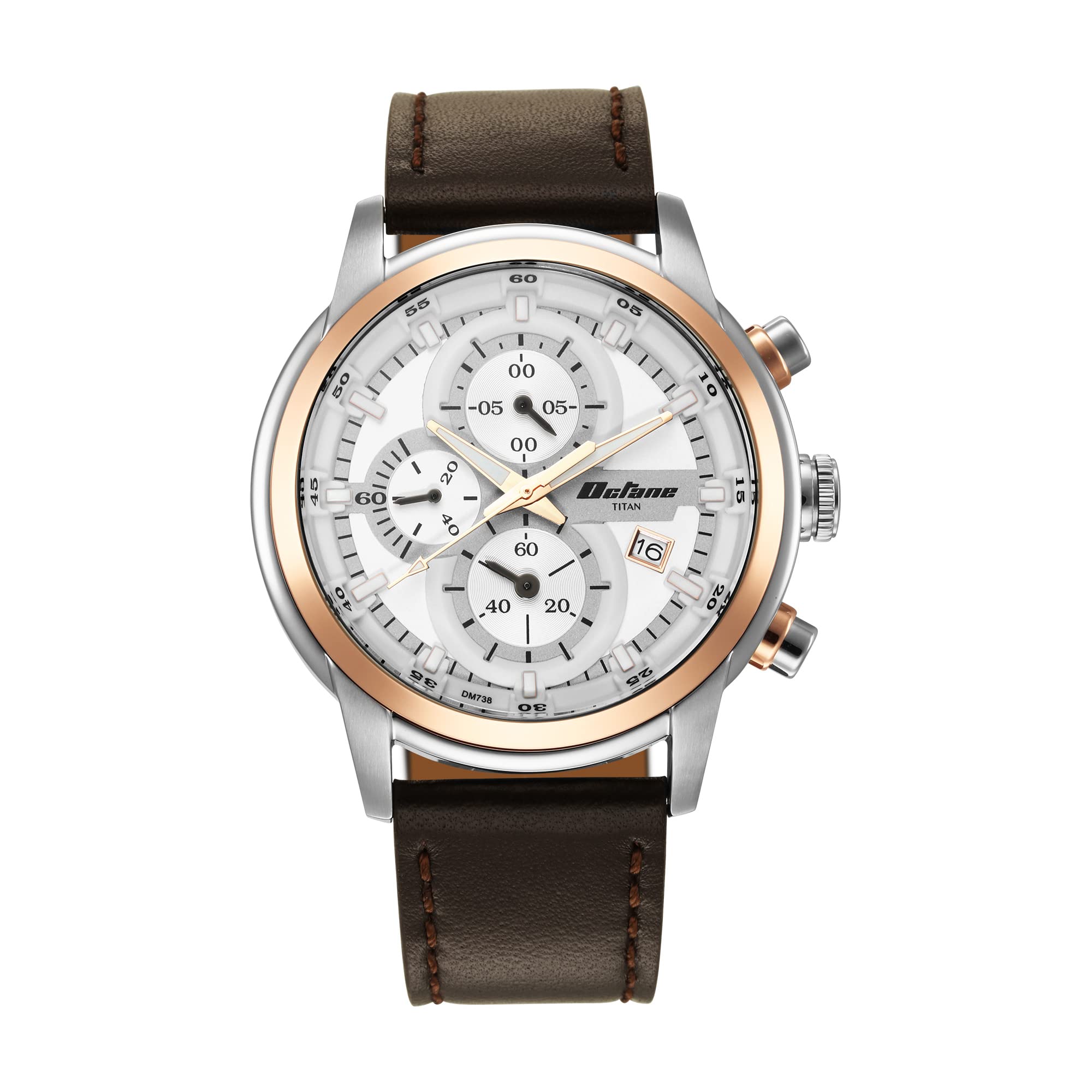 Titan Octane Silver Dial Analog with Date Stainless Steel Strap Watch for Men-NS90086KL02 (B09RMW8D93) Amazon Price History, Amazon Price Tracker