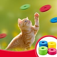 Vista 7 de 60 piezas de disco de espuma de juguete de disco de espuma voladora para control remoto robot juguete, rojo, azul, amarillo, verde