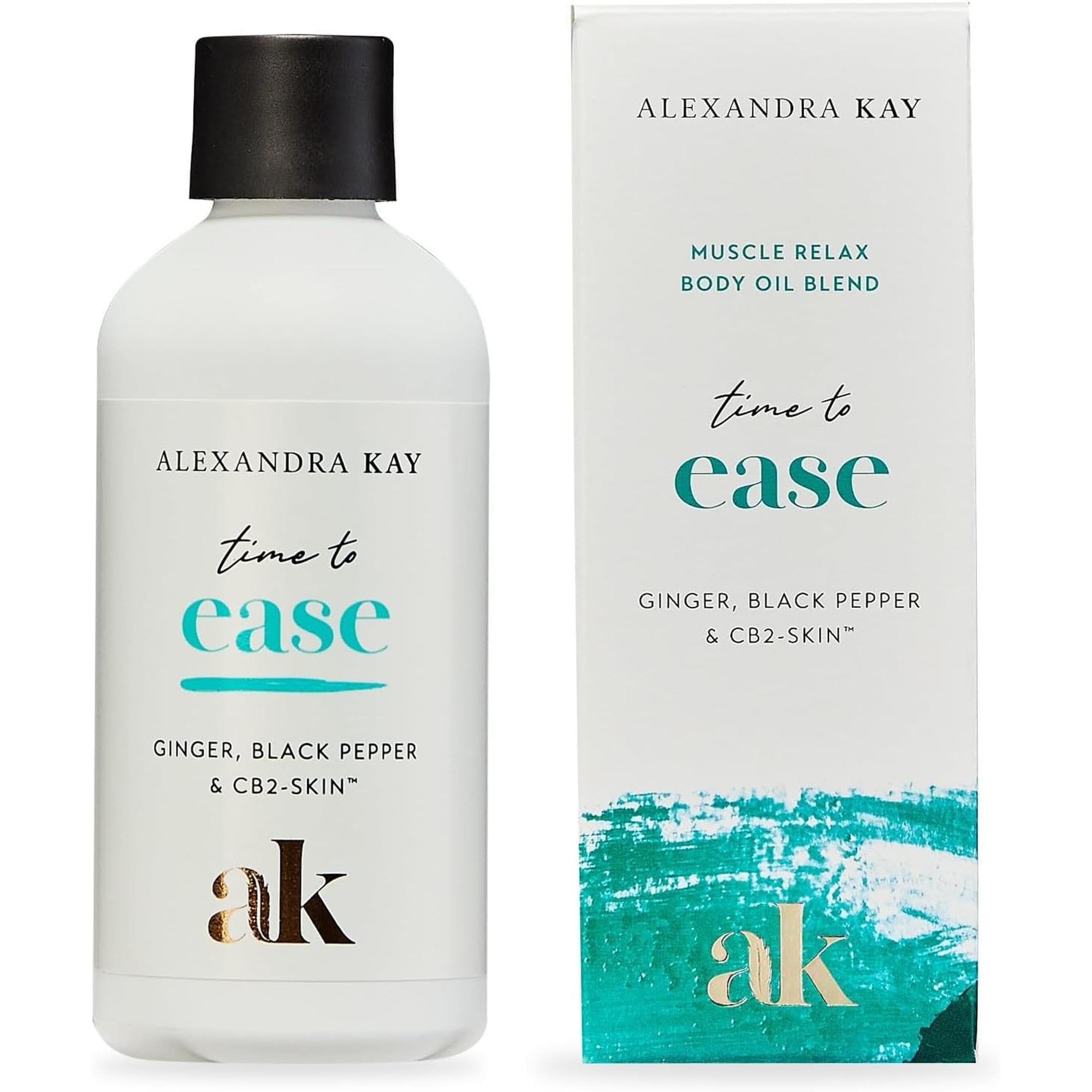 Green People Alexandra Kay Zeit zum Entspannen Körperöl, 100ml | Kräuterduft, Mit pflanzlichen Ölen und CB2-Skin Biofunctional, Für empfindliche Haut geeignet, Vegan und tierversuchsfrei