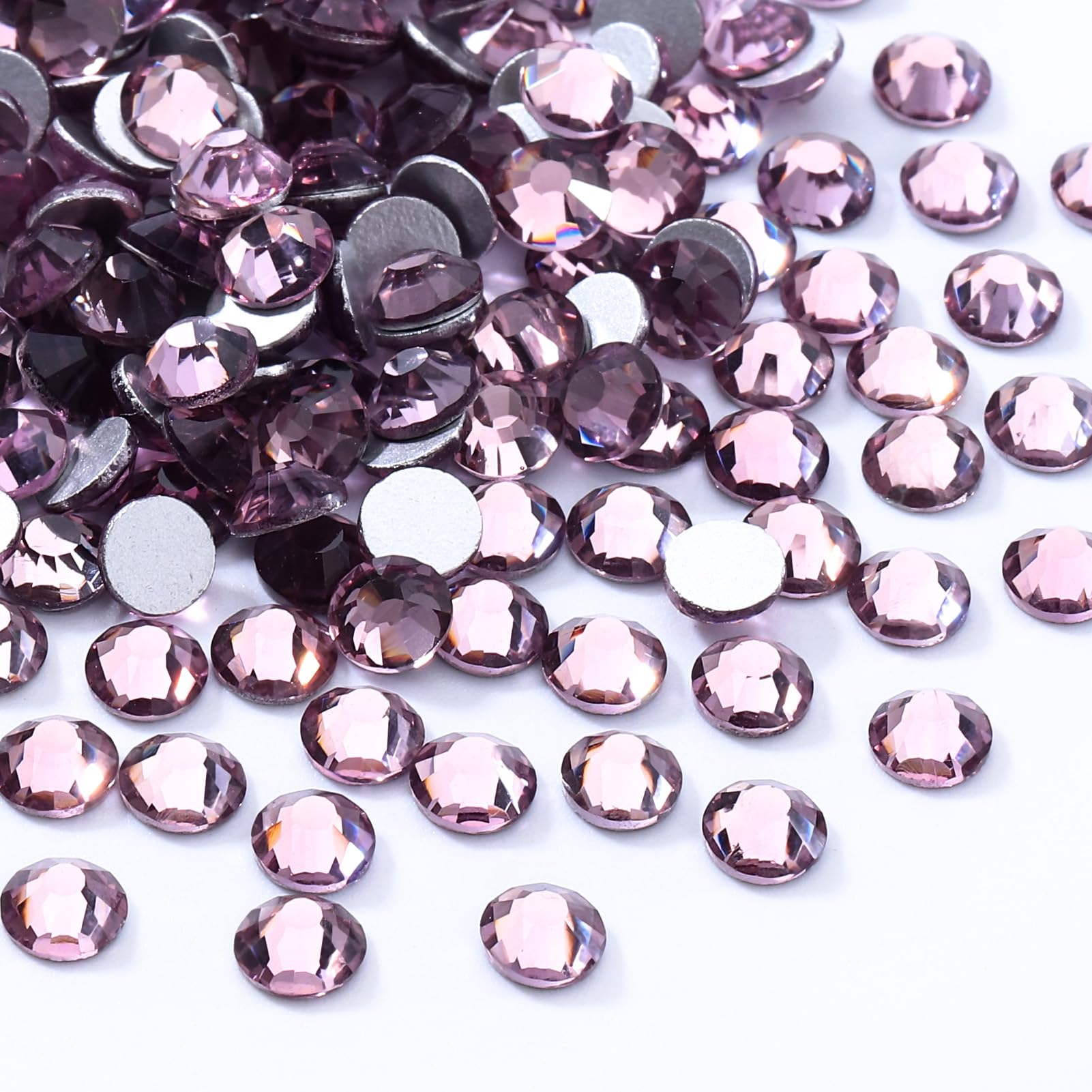 1440PCS Light Amethyst SS20 Flatback Rhinestones(4.6-4.8mm)