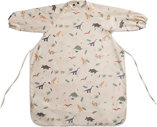 Overoles baberos impermeables para comer, manga larga, para niños pequeños, a prueba de desorden, fácil de limpiar