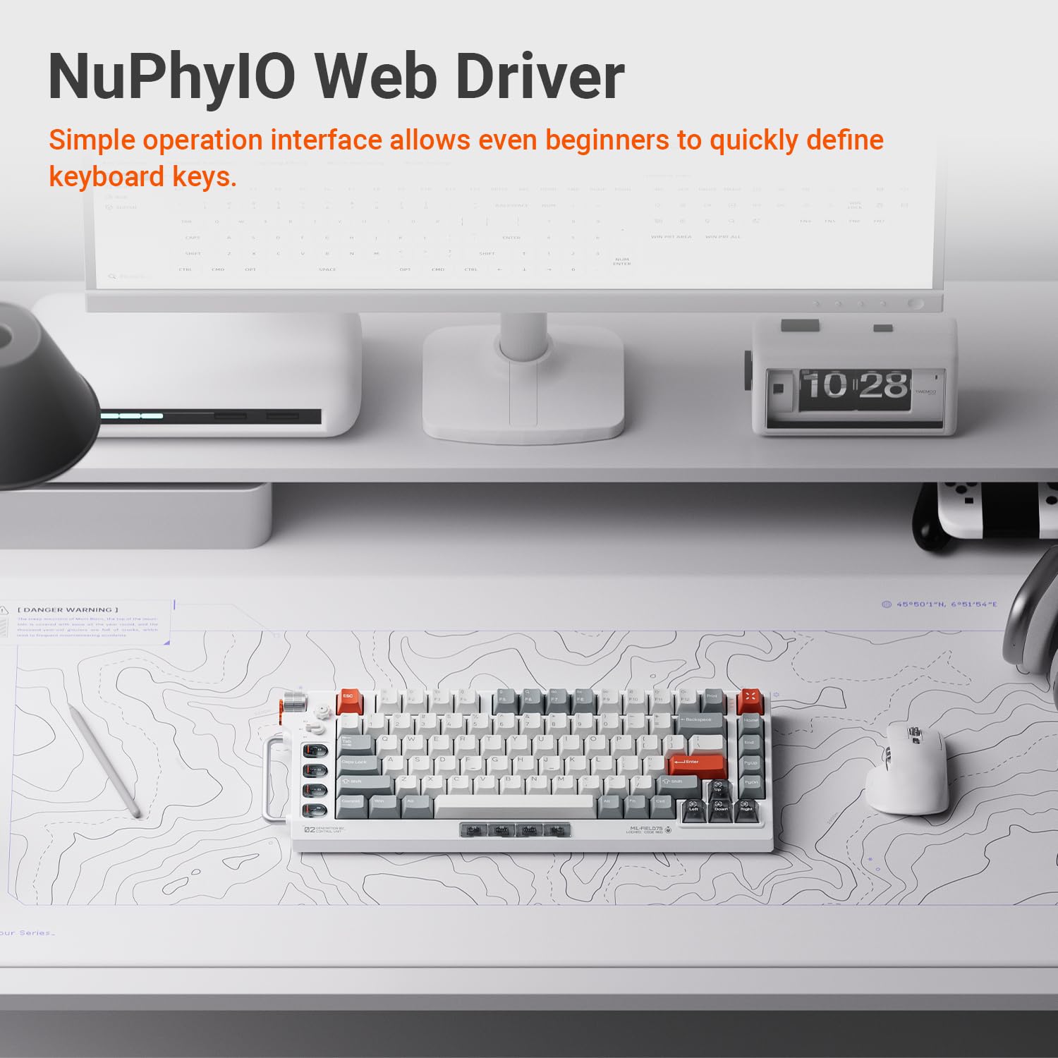 Amazon | nuphy Field75 HE V2 75%レイアウト 83キー ホール効果