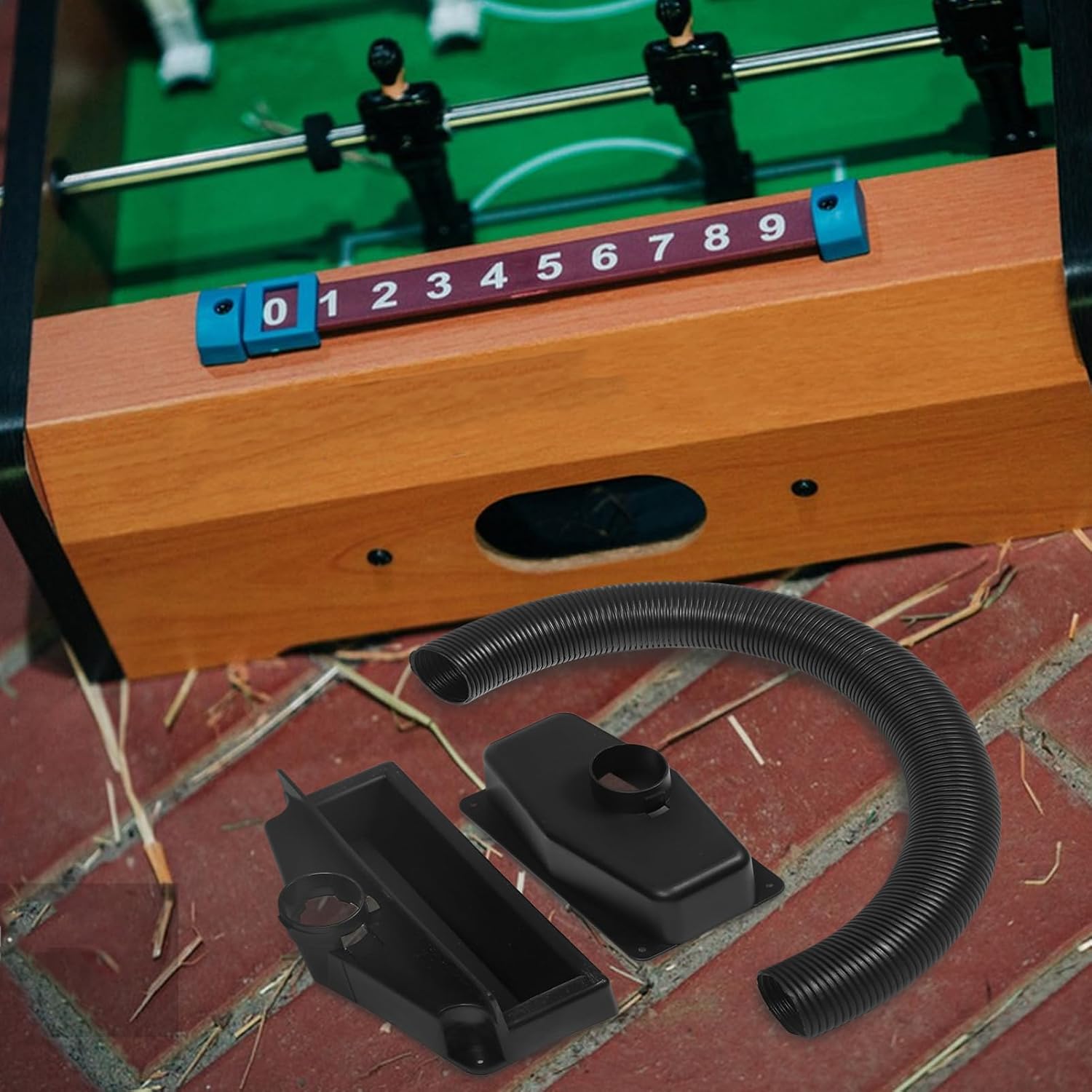 VICASKY 1set Foosball Storage Case Plastic Table Football Accessories Easy to Clean Versatile Compatibility for Use Replacement Holder