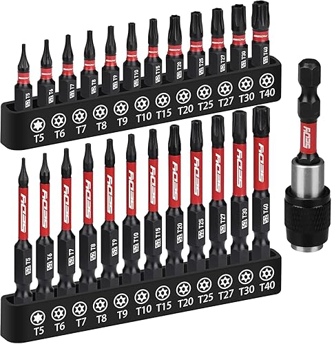 Miniatura 13 de Juego de puntas de destornillador de 232 piezas, juego de brocas de impacto Cr-V incluye puntas de seguridad, destornillador de tuerca, llave