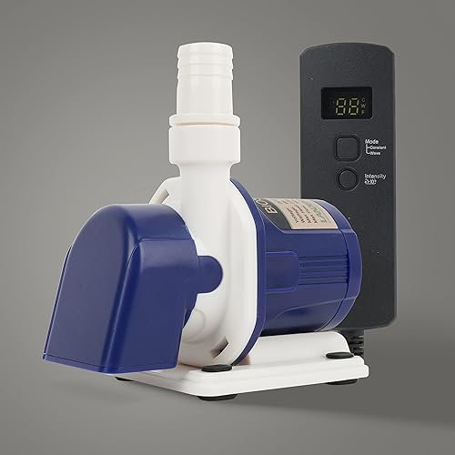 LANDEN BIOSMO Bomba de agua de onda sinusoidal de 700 CC Bomba de retorno 700LH (185 GPH) Limpieza de acuarios de alto rendimiento, funcionamiento