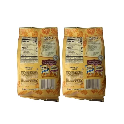 Miniatura 2 de Werthers Original Harvest Caramels Limited Edition Cinnamon Creme Caramels suaves de 7.4 onzas (paquete de 2)